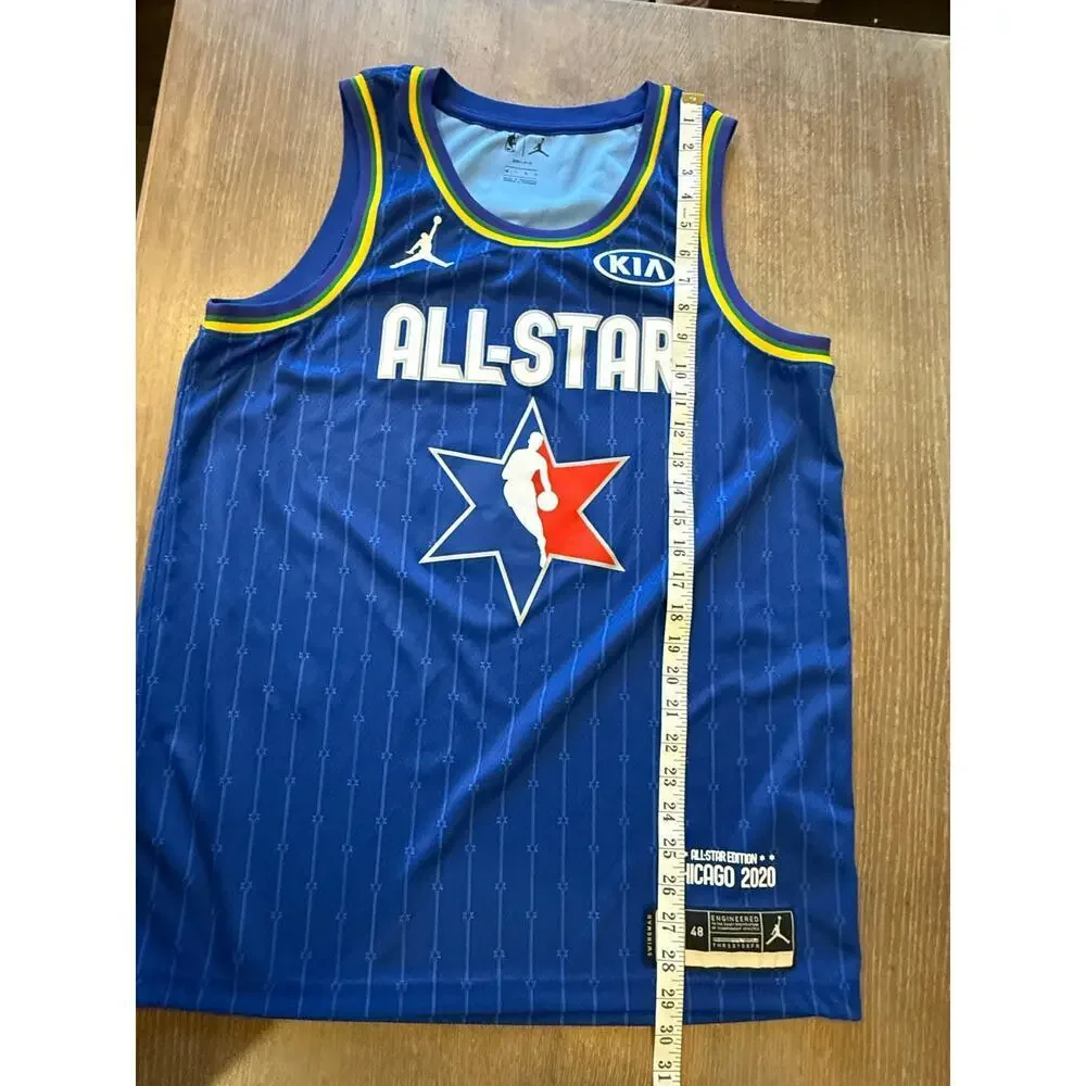 NBA All Star Luka Doncic #77 Jersey Top Nike Dri-Fit Air Jordan size L